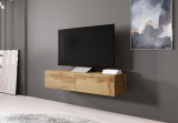 TV stolík Vigo (dub wotan/dub wotan) 140cm