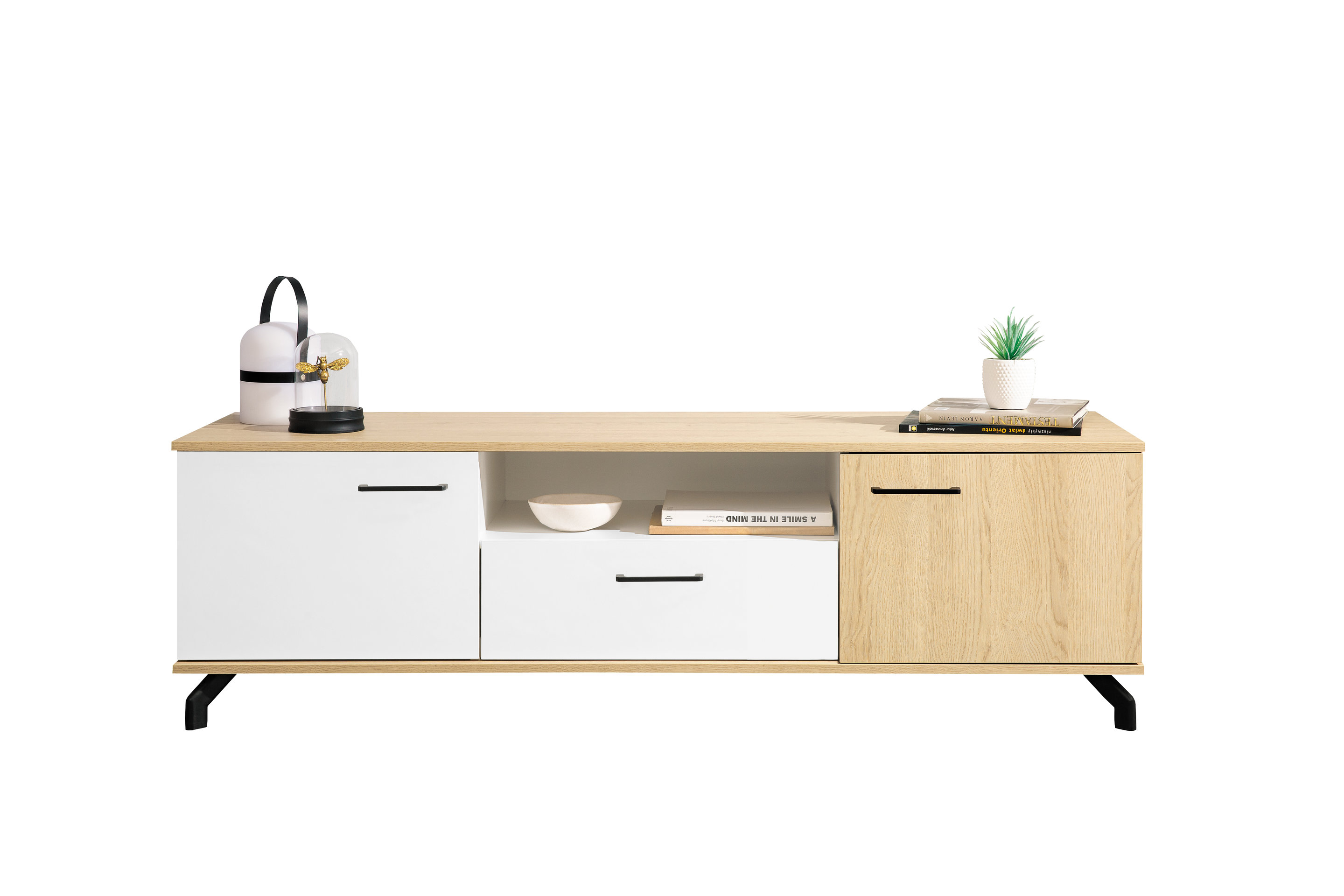 Madison Tv stolík MD7 dub/biela