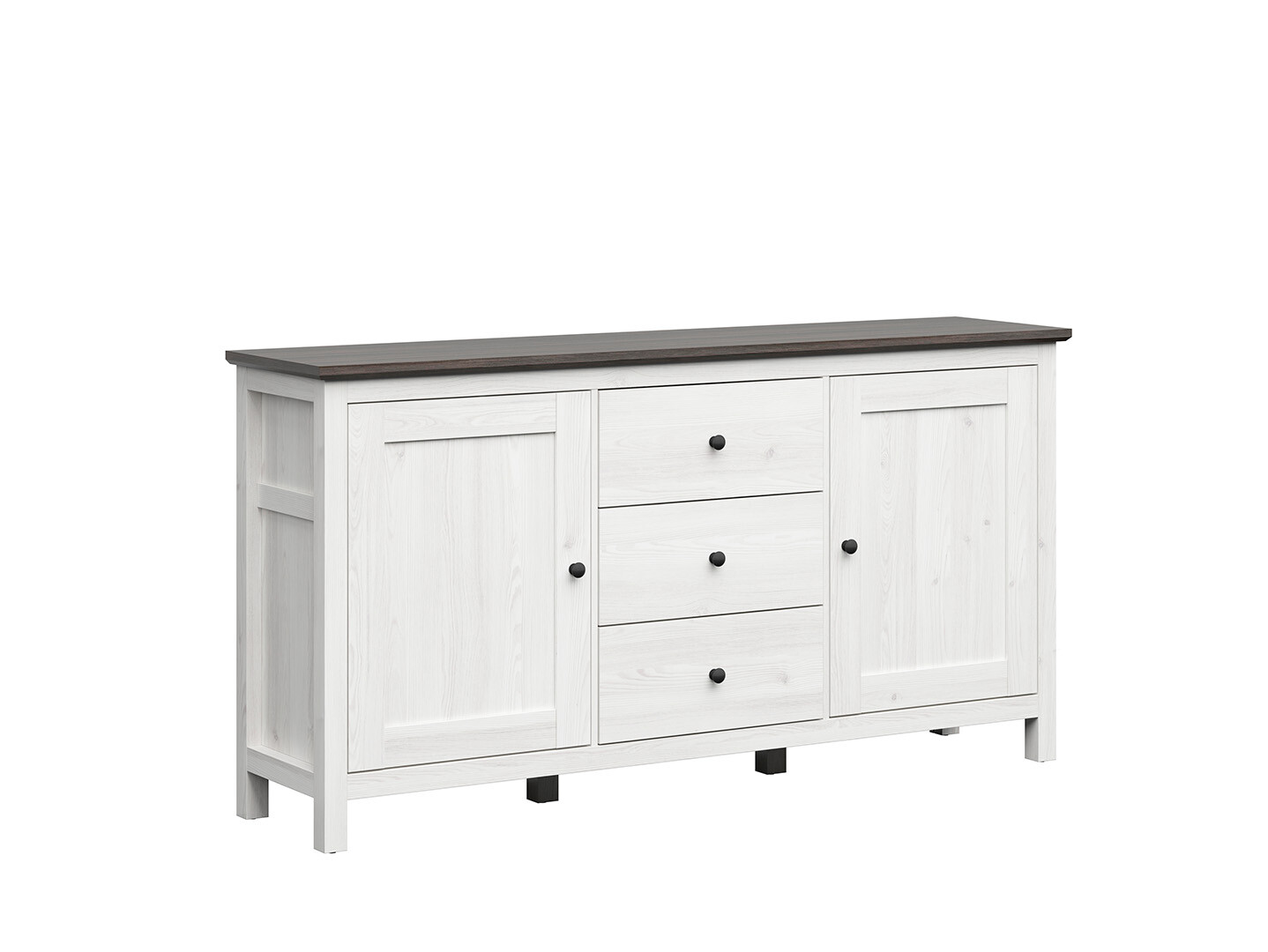 Hesen Komoda KOM2D3S/10/19 biela