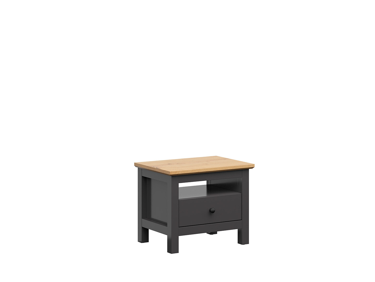 Hesen Nočný stolík KOM1S/5/6 sivý