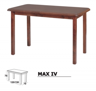 Rozkladací jedálenský stôl MAX IV